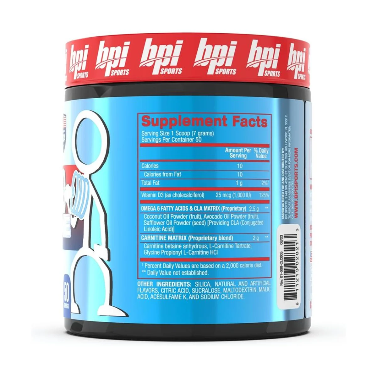 Bpi Sports Cla+Carnitine 50 Serviri Rainbow Ice 2