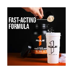 Rule 1 R1 Protein Whey Isolate 899g Cafe Mocha 4