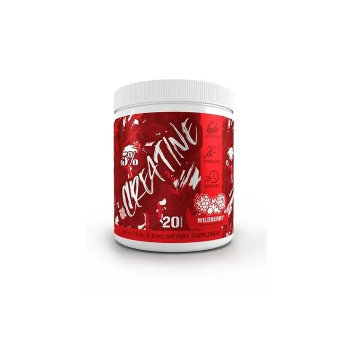 5% Nutrition Creatine Code Red WildBerry 126g