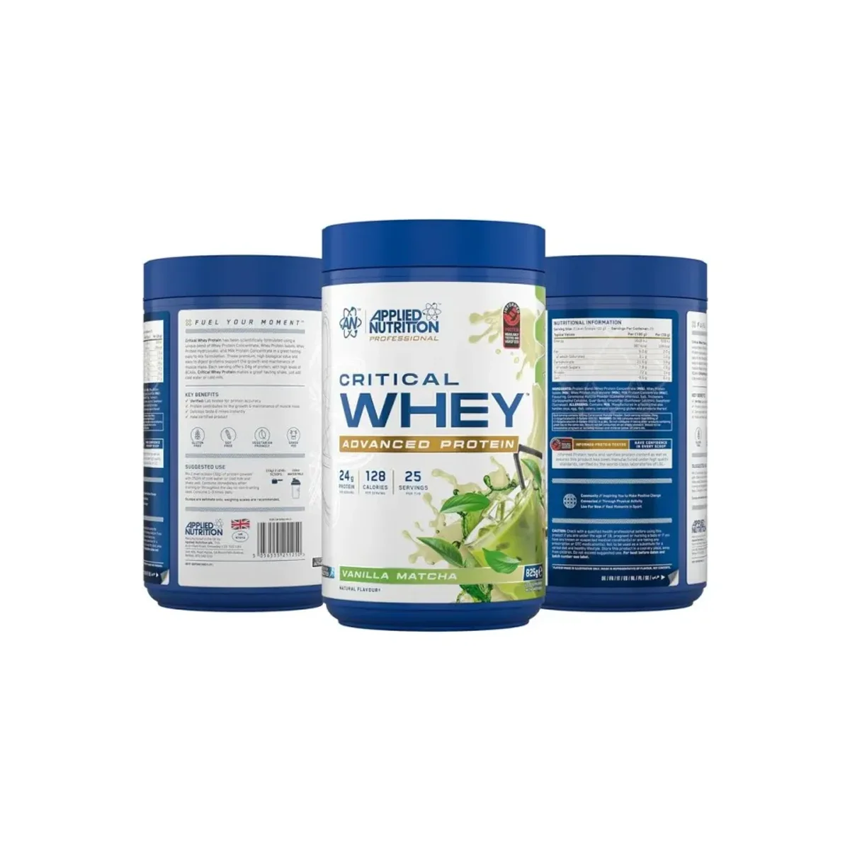 Applied Nutrition Critical Whey Vanilla Matcha 825g