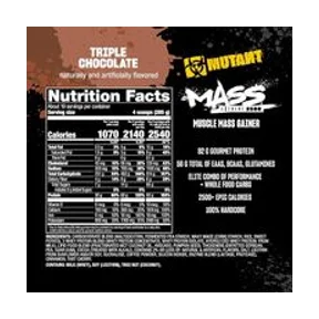 Mutant Mass Extreme 2500 Triple Chocolate 2720g 2
