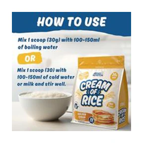 Applied Nutrition Cream of Rice Raspberry Ripple 1000gr 4