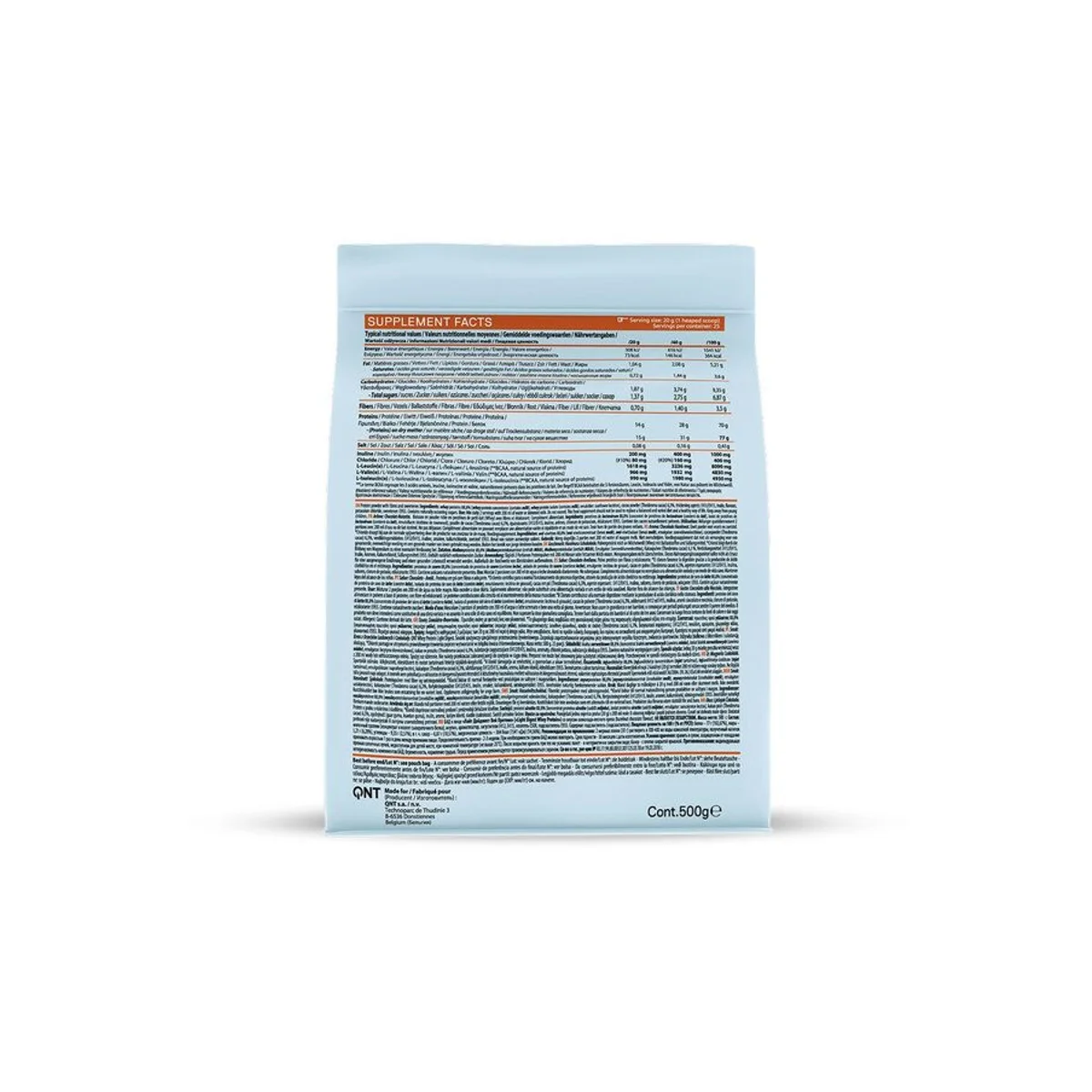 QNT Whey Light Digest 500g Chocolate Hazelnut 2