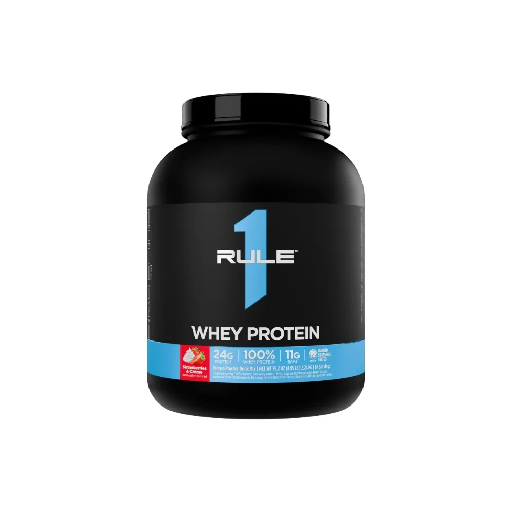 Rule 1 Whey Protein 2240g Strawberries and Cream