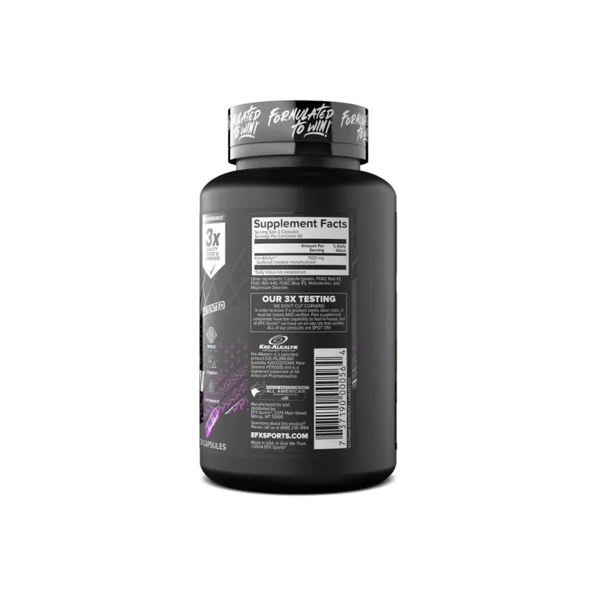 Efx Sports Krea-Alkalin 120 capsule 2