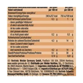 Weider Protein Shake Low Carb 330ml Ciocolata 2