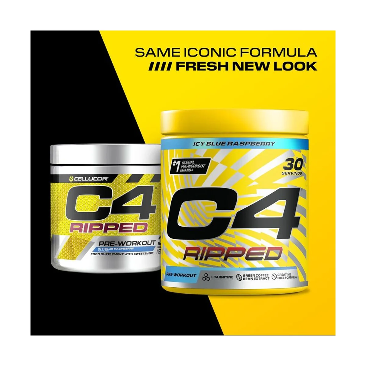 Cellucor C4 Ripped Icy Blue Raspberry 189g 3