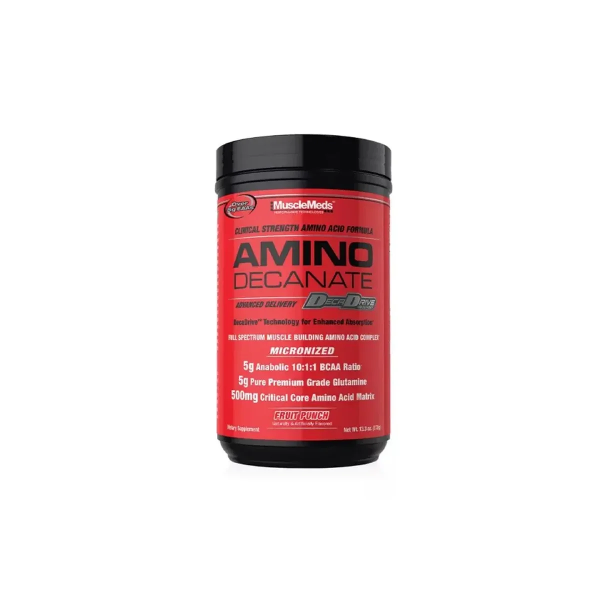 MuscleMeds Amino Decante DecaDrive Fruit Punch 381g