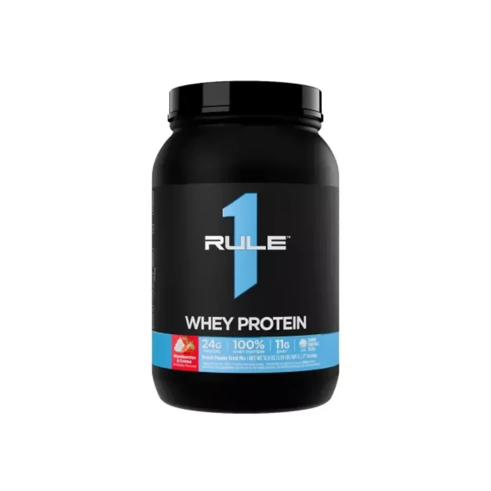 Rule 1 Whey Protein 905g Strawberry and Cream