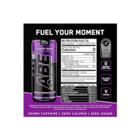 Applied Nutrition ABE Energy Drink Grape 330ml 2