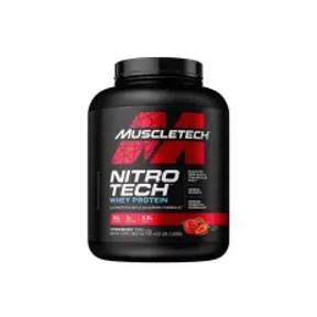 MuscleTech Nitro Tech  Whey Protein 1,8kg Strawberry 1