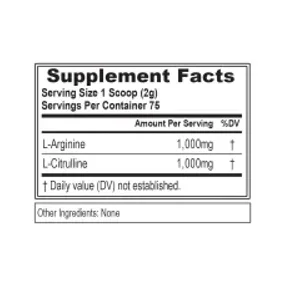EVLution Nutrition L-Arginine + L-Citruline 150g 2
