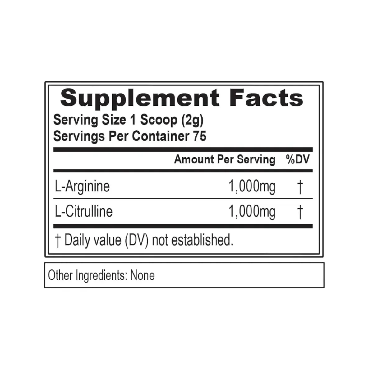 EVLution Nutrition L-Arginine + L-Citruline 150g 2
