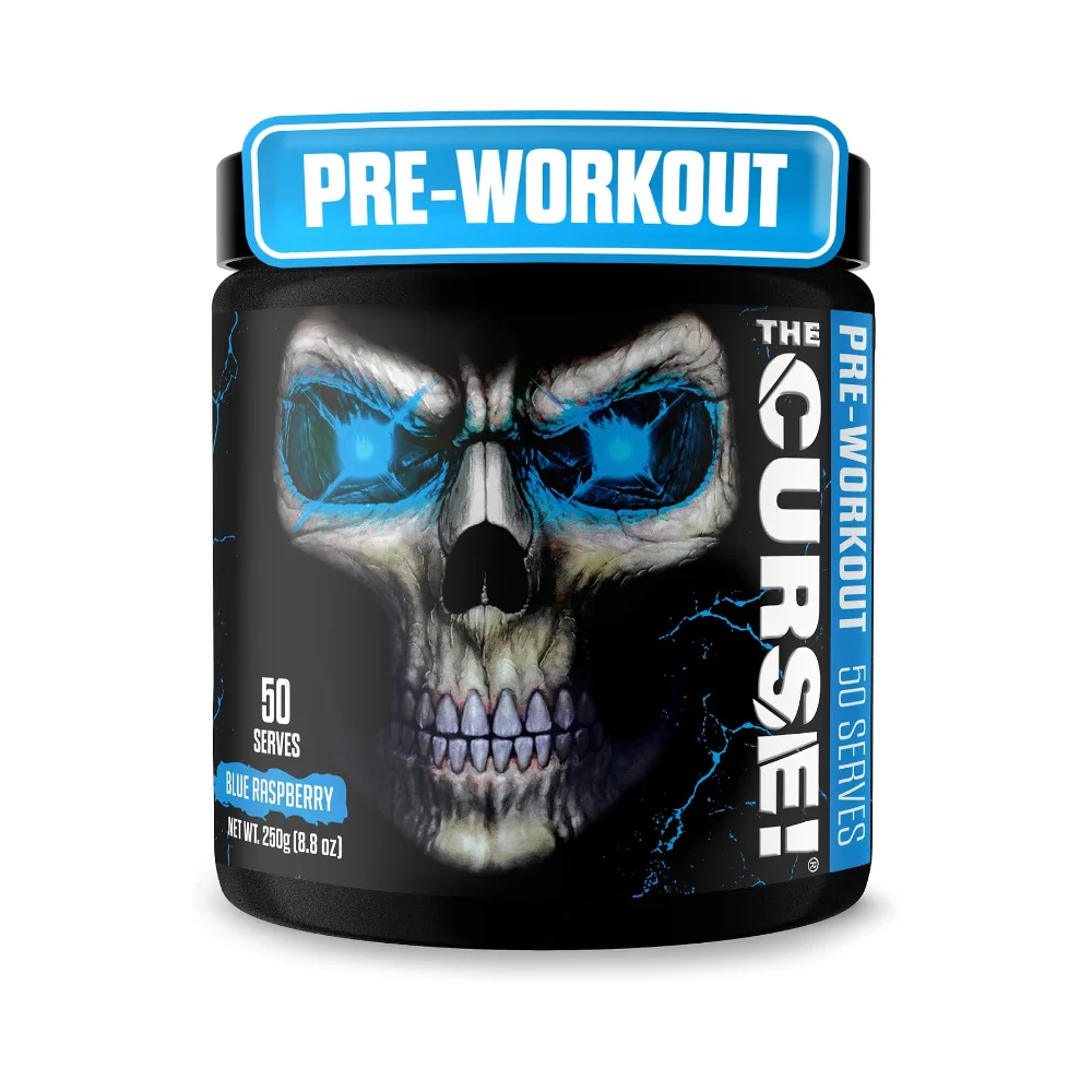 Jnx The Curse Pre-workout Blue Raspberry 250g 1
