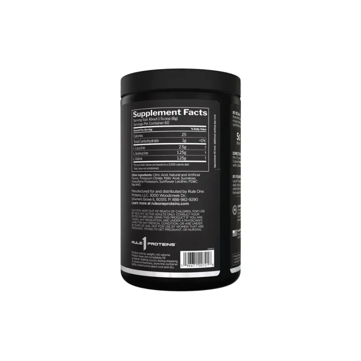 Rule 1 BCAA 480g Fruit Punch 2