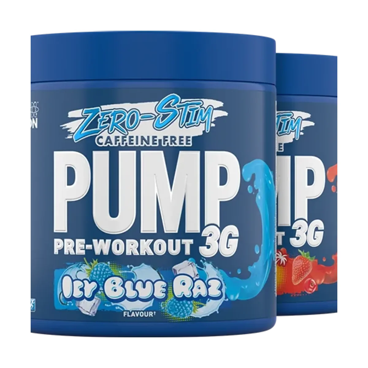 Applied Nutrition Pump 3G Pre-workout Zero Stim Icy Blue Raz 375g 3