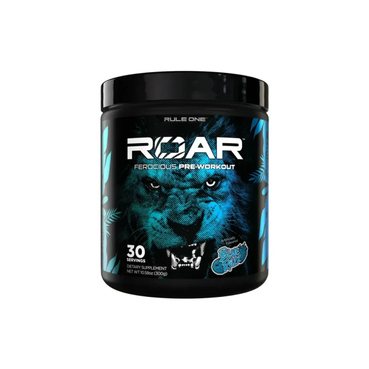 Rule 1 Roar Pre-workout 30 Serviri Blue Razz 1