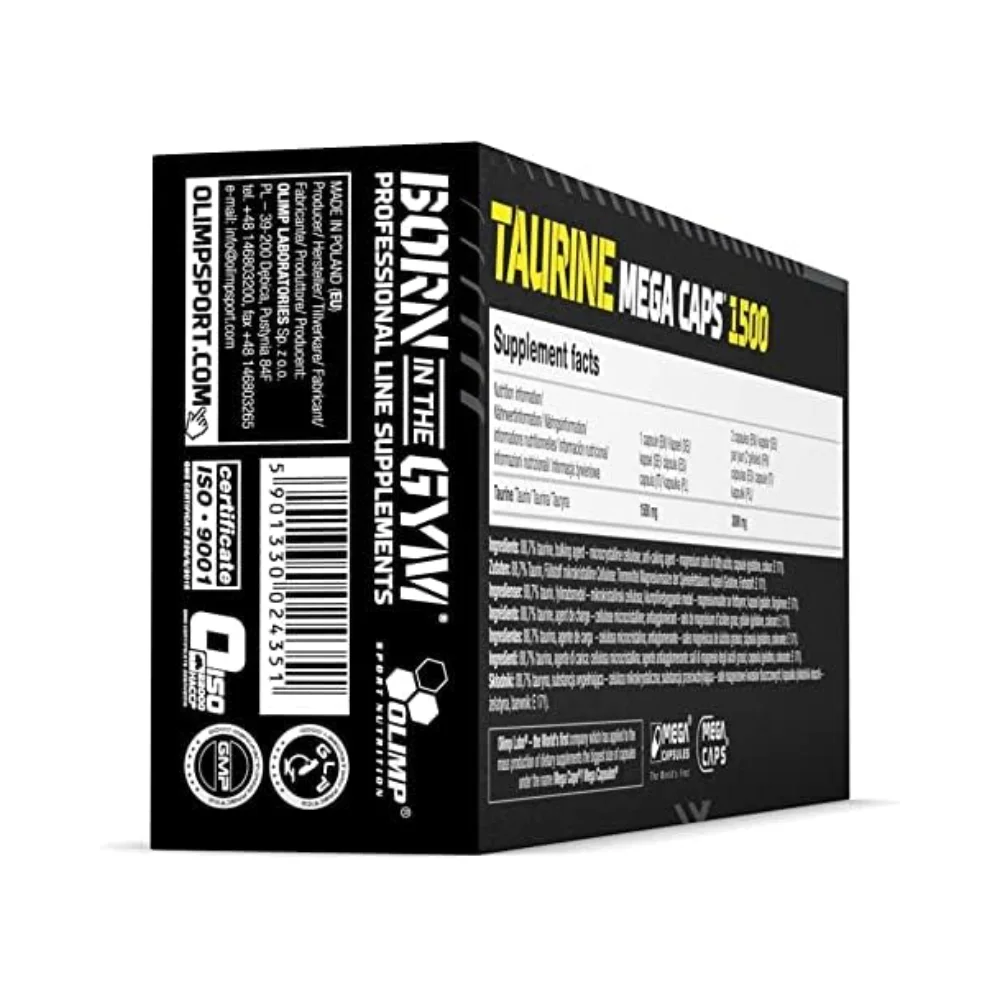 Olimp Taurine Mega Caps 120 caps 4