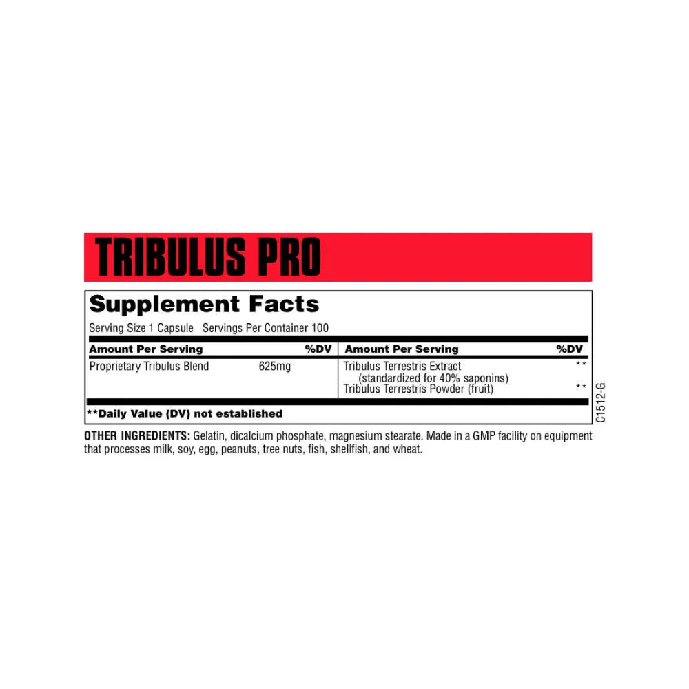 Universal Tribulus Pro 100 Capsule 2