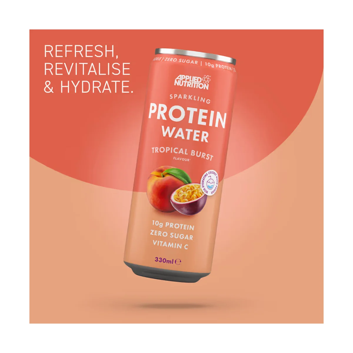 Applied Nutrition Sparkling Protein Water 330ml Tropical 2