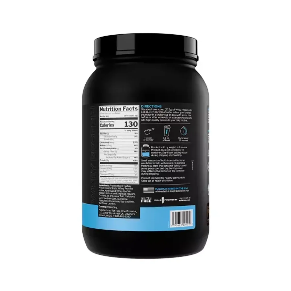 Rule 1 Whey Protein 918g Campfire S'mores 2
