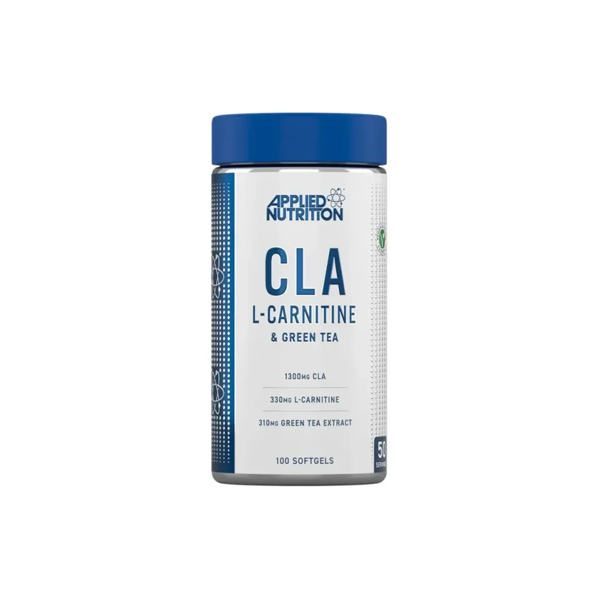 Applied Nutrition CLA+L-Carnitine și Green Tea 100 capsule