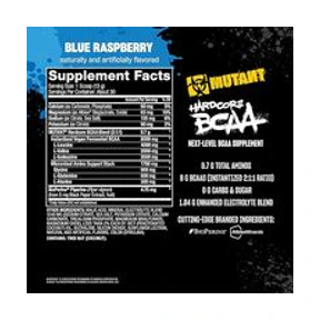 Mutant Hardcore BCAA 390g Blue Raspberry 2