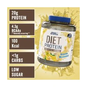 Applied Nutrition Diet Protein 1.8kg Banana Milkshake 3