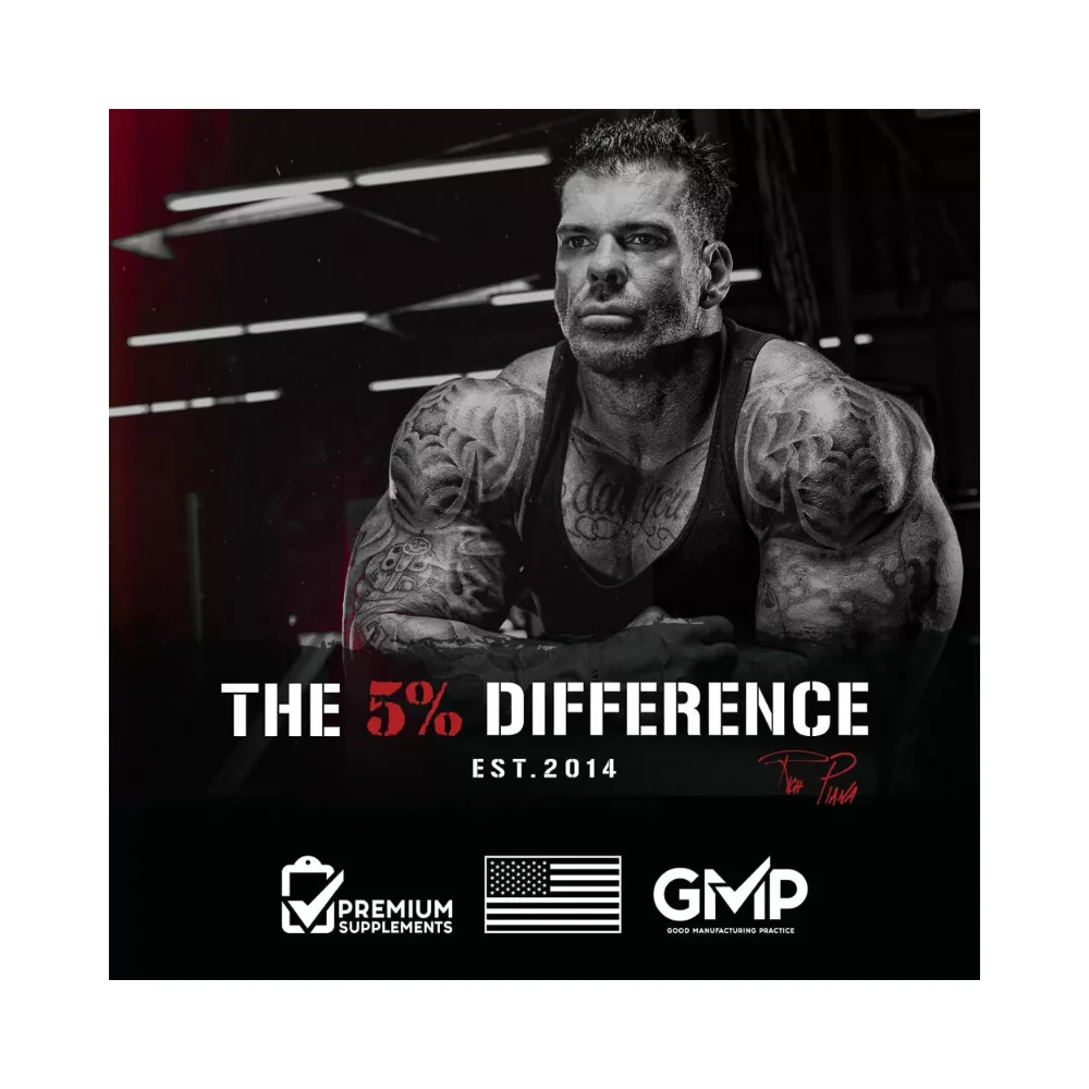 5% Nutrition Legendary Pre-workout Wild Berry 384g 4