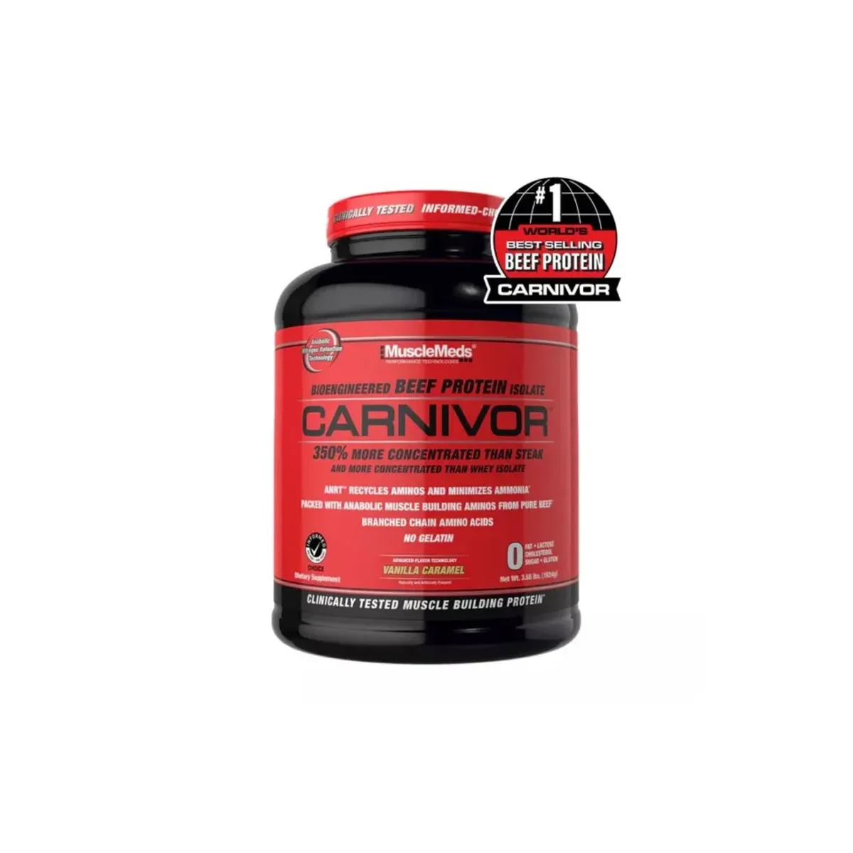 MuscleMeds Carnivor Vanila Caramel 56 serviri