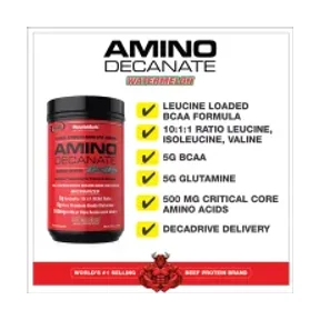 MuscleMeds Amino Decante DecaDrive Watermelon 378g 3