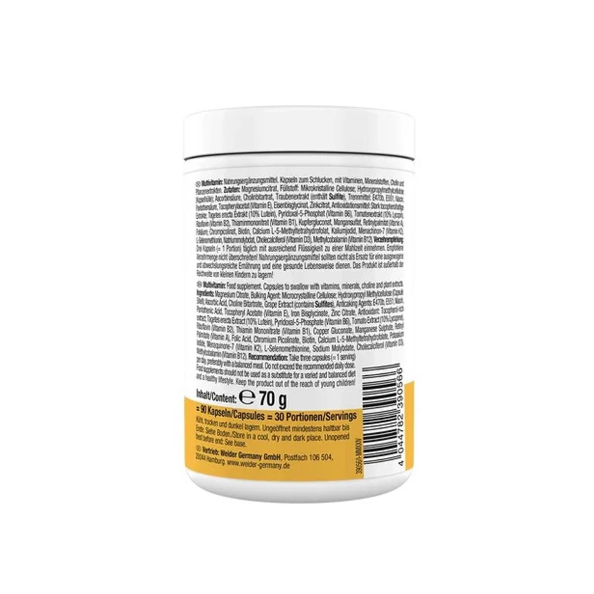Weider Multivitamin Complete 90 capsule 3