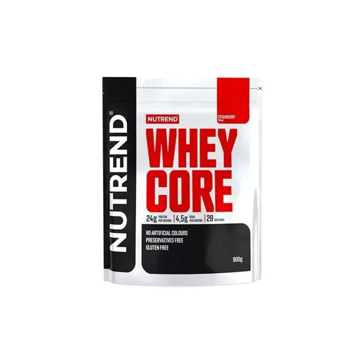 Nutrend Whey Core 900g Strawberry