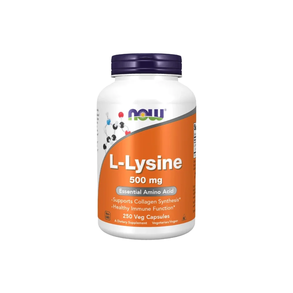 Now L-Lysine 500 mg 250 vcaps