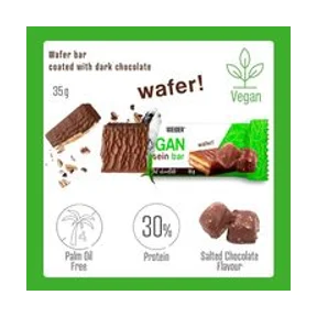 Weider Vegan Protein Bar Salted Chocolate 35g 2