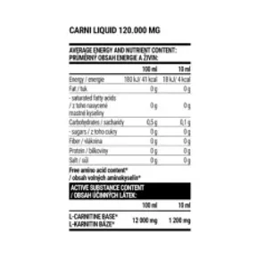 Extrifit Carni 120 000mg Liquid 1000ml Cherry 2