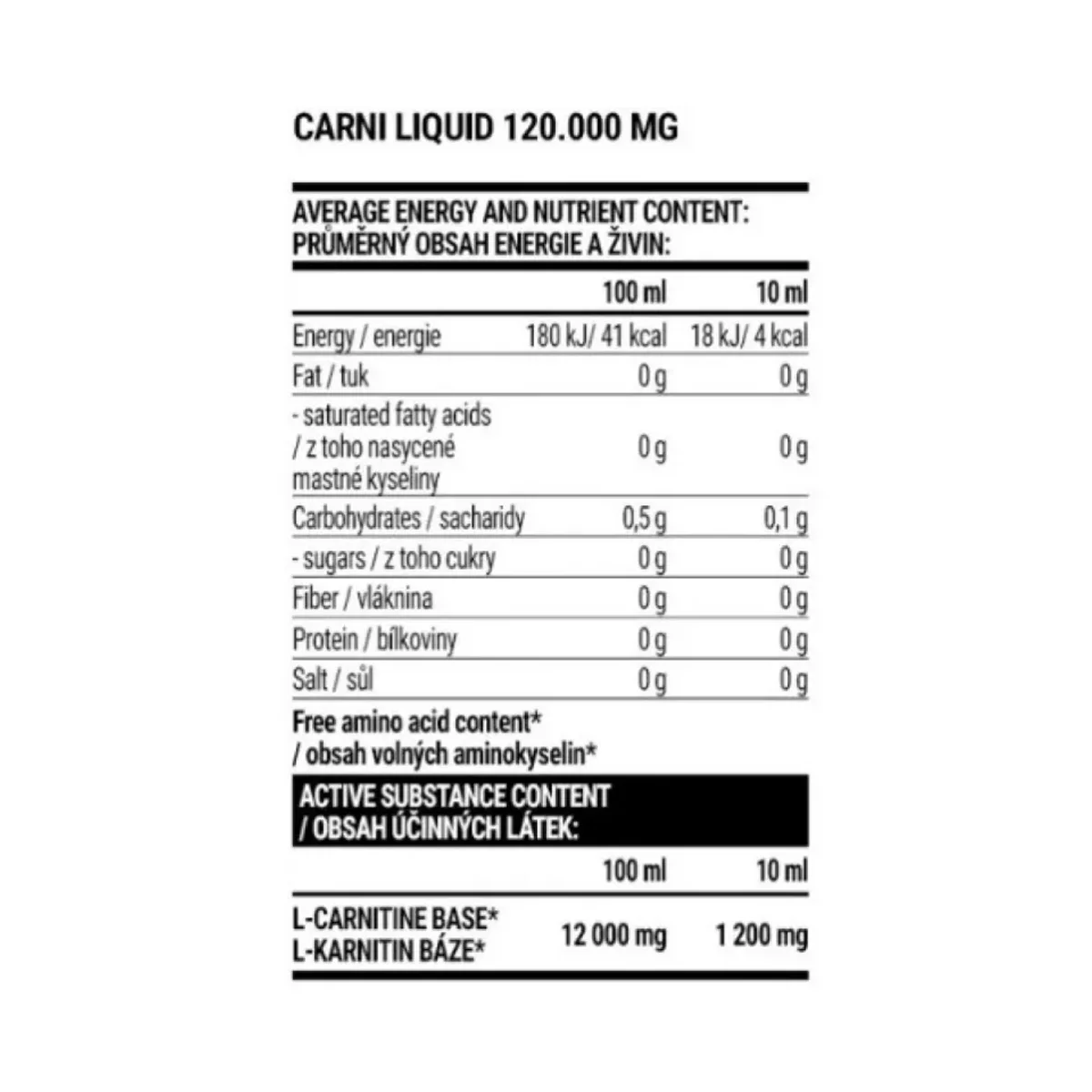 Extrifit Carni 120 000mg Liquid 1000ml Cherry 2