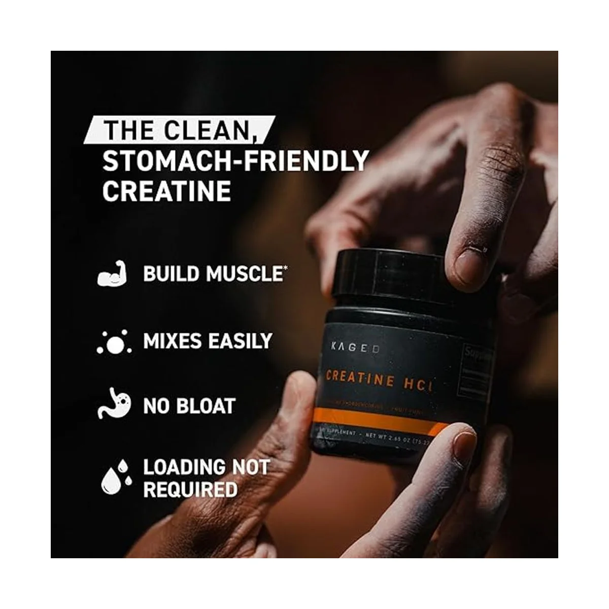 Kaged Muscle Creatine HCL Unflavored 56g 4