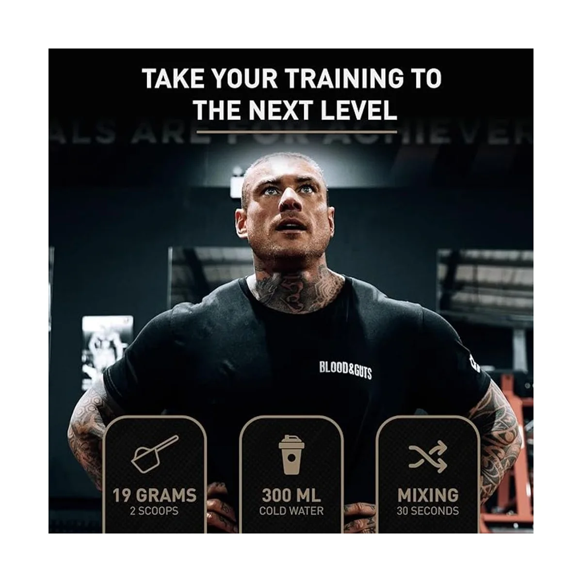 Dorian Yates Blood and Guts Blueberry 380g 3