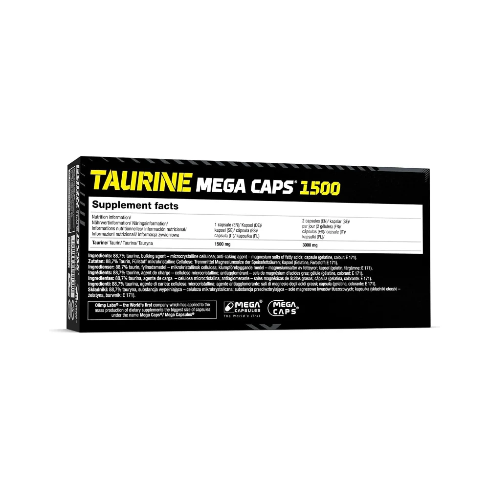 Olimp Taurine Mega Caps 120 caps 2
