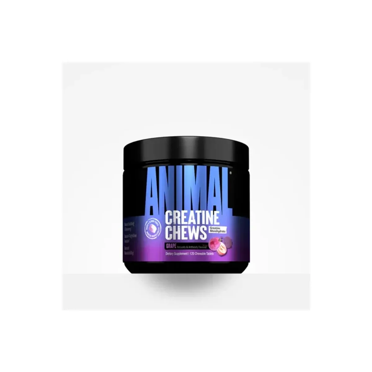 Universal Animal Creatine Chews Grape 120 Tabs