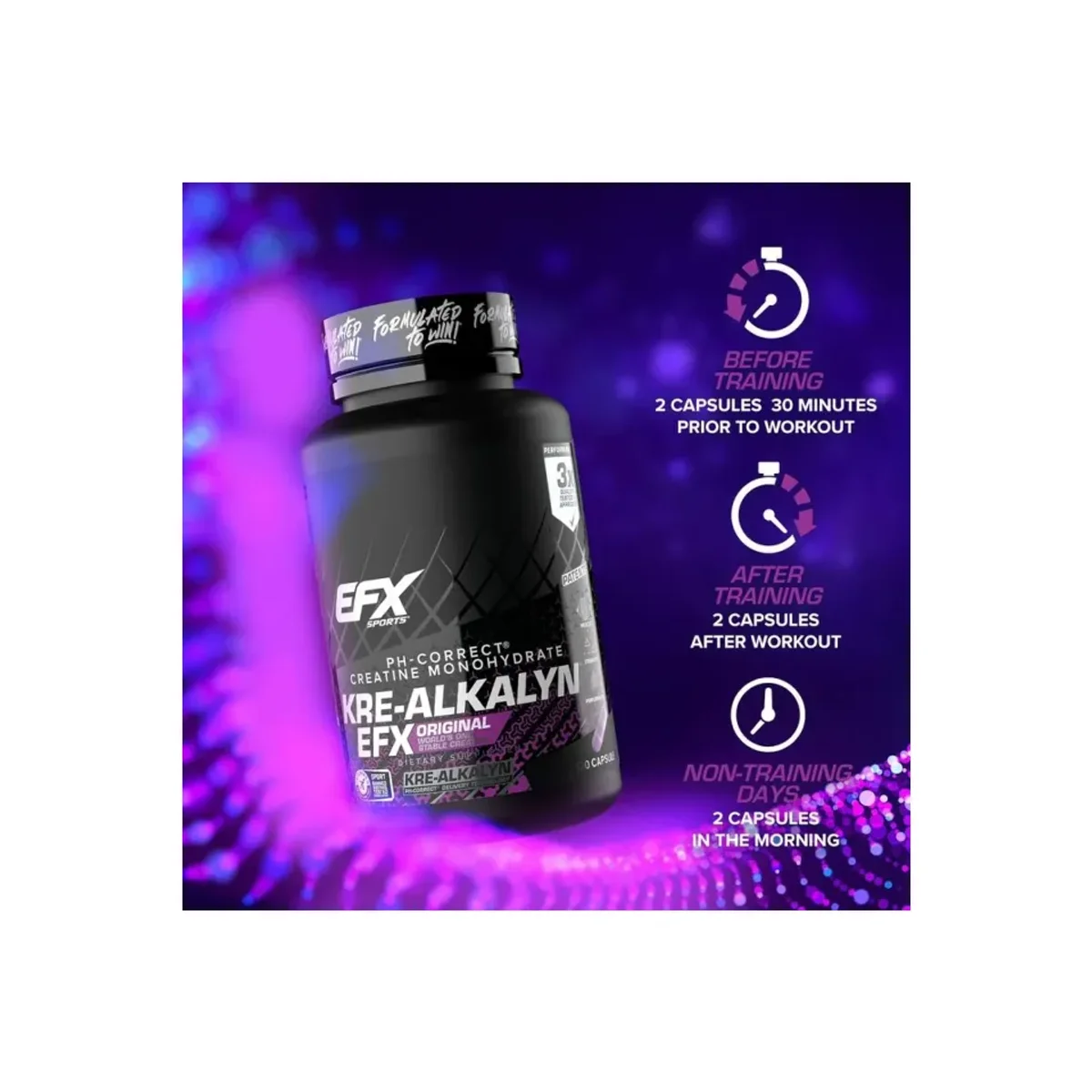 Efx Sports Krea-Alkalin 120 capsule 4