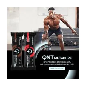 QNT Metapure Protein Bar 65g Chocolate 3