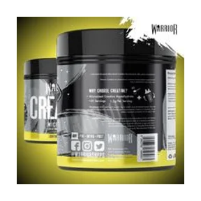 Warrior Creatine Monohydrate Micronised Lemonade 300g 3