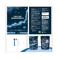 Vegavero Creatine Monohydrate Powder 500g Unflavoured 3