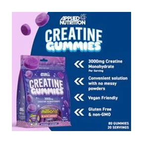 Applied Nutrition Creatine Gummies Blackcurrant 80 Gummies 3