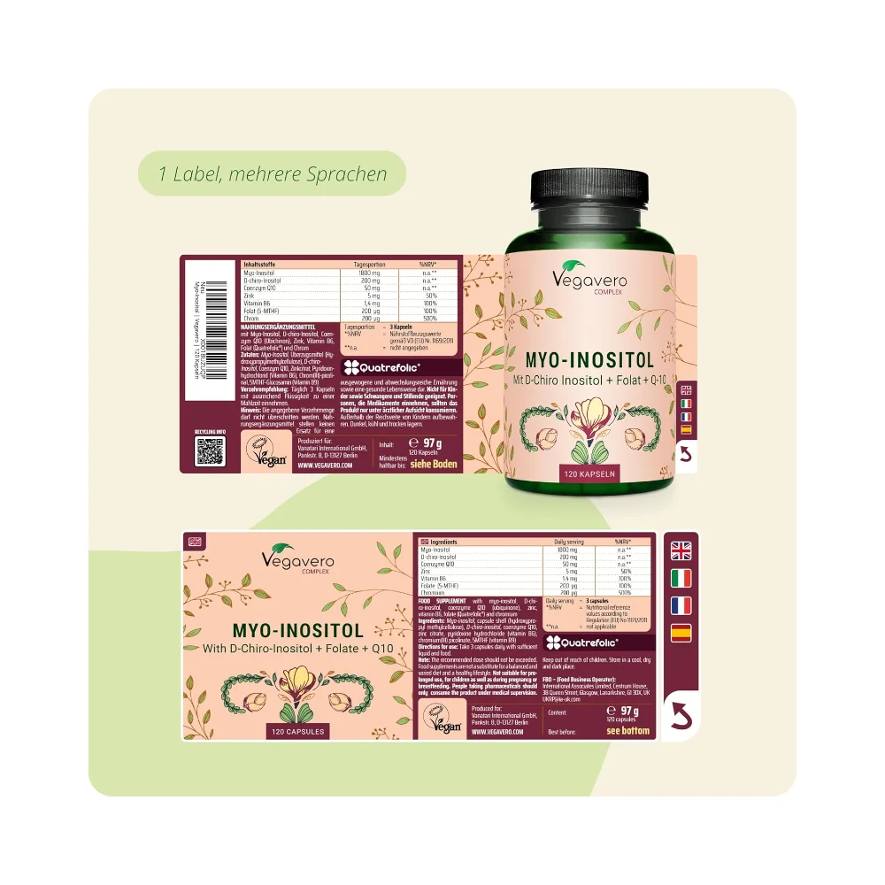 Vegavero Myo Inositol Complex 120 capsule 2