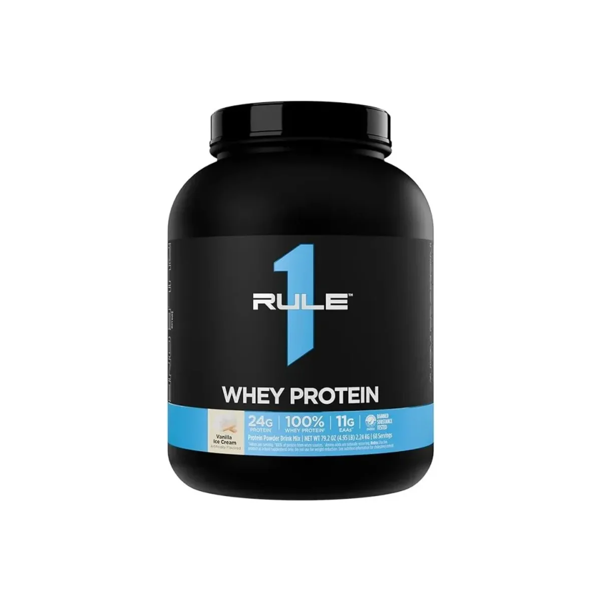 Rule 1 Whey Protein Vanilla Ice Cream 2240g