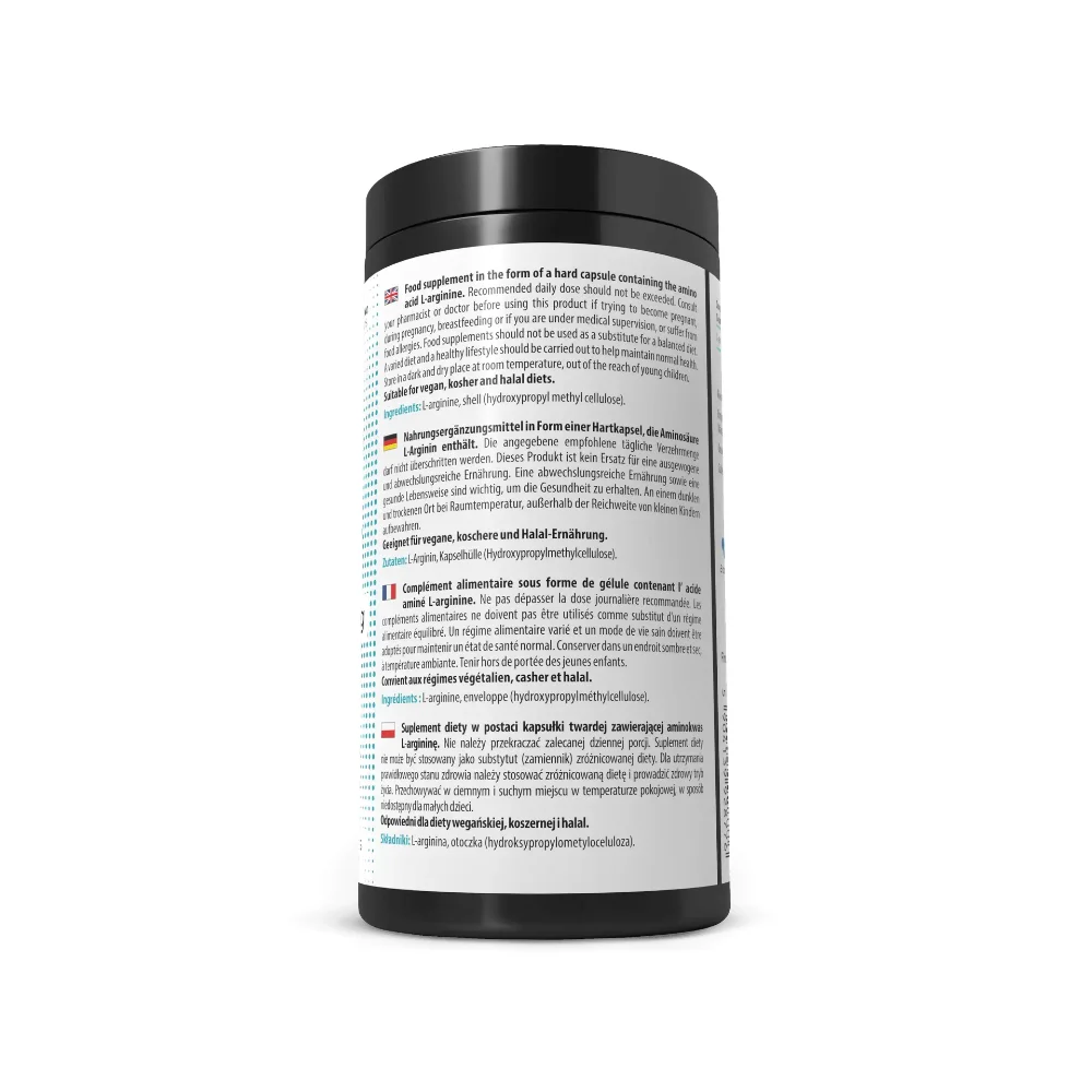 Skill Nutrition L-Arginine 1600mg 120vcaps 3